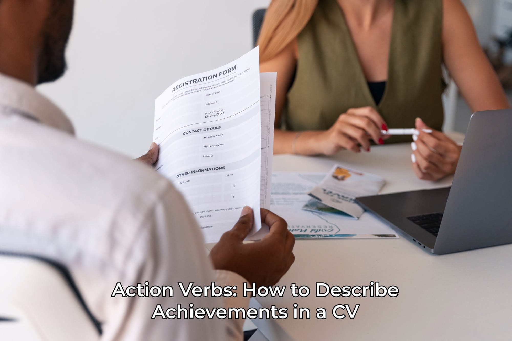 Action Verbs – How to Describe Achievements in a CV