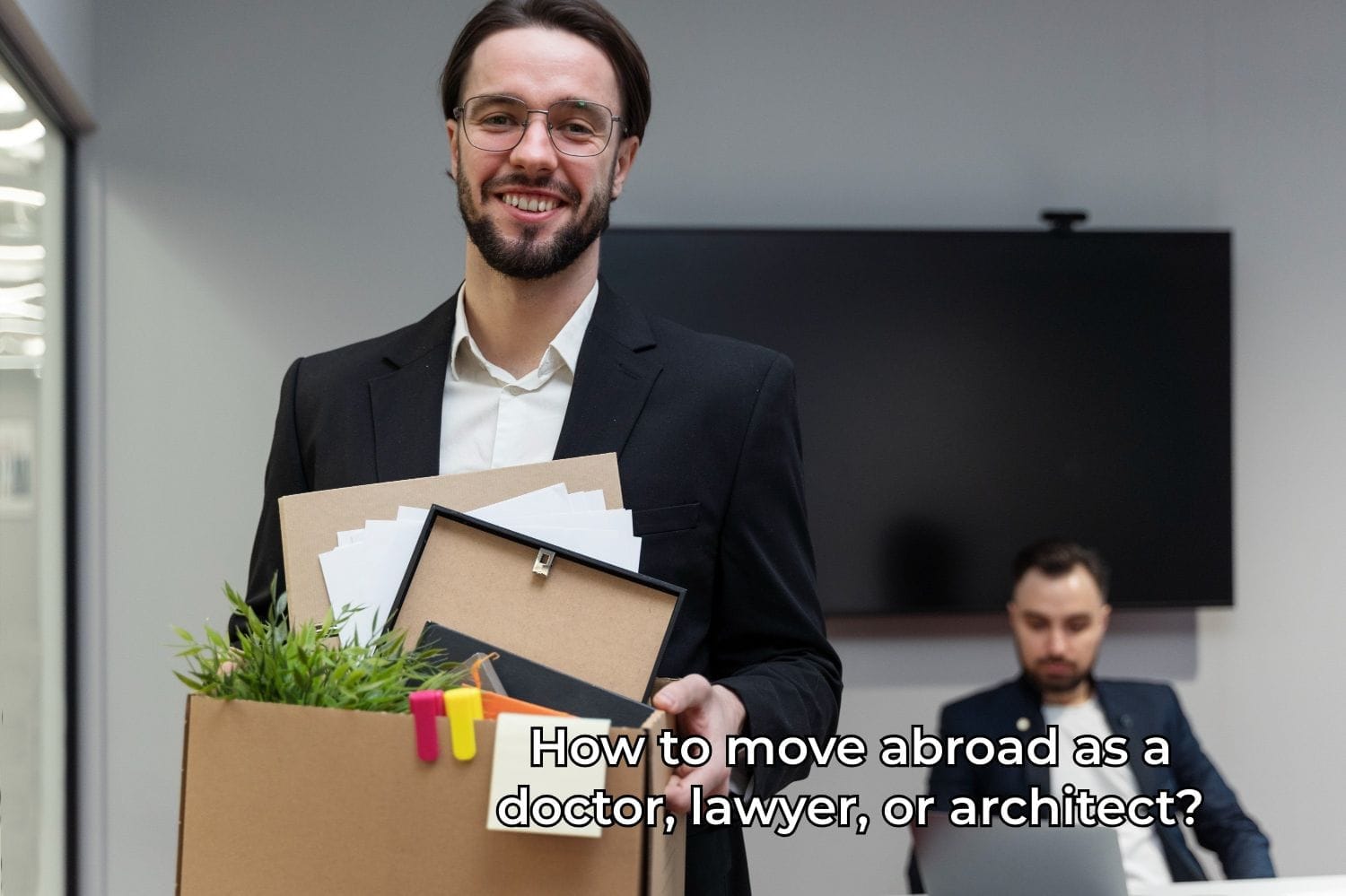 How can a doctor, lawyer, or architect move abroad?