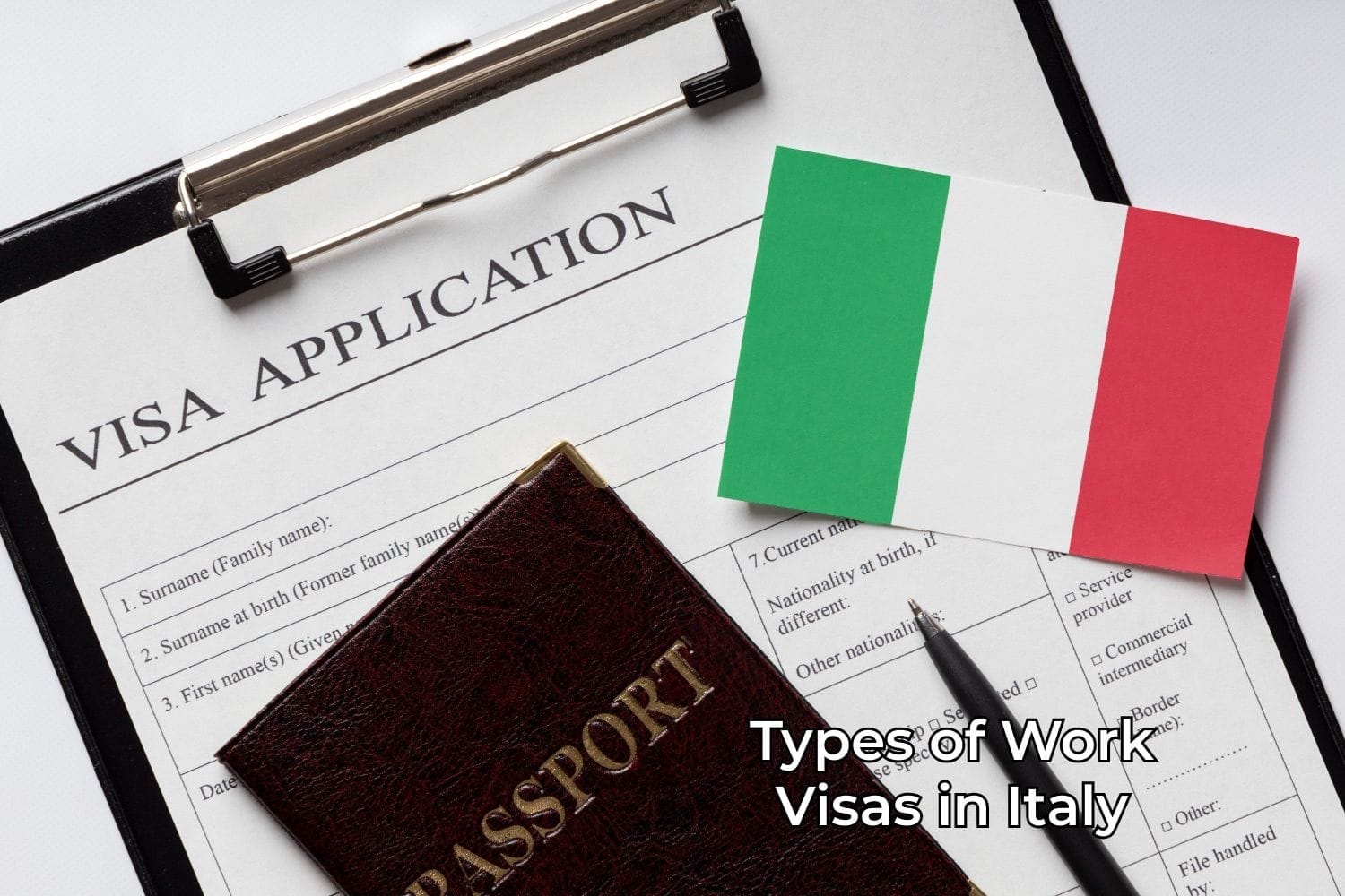 Types of Work Visas in Italy