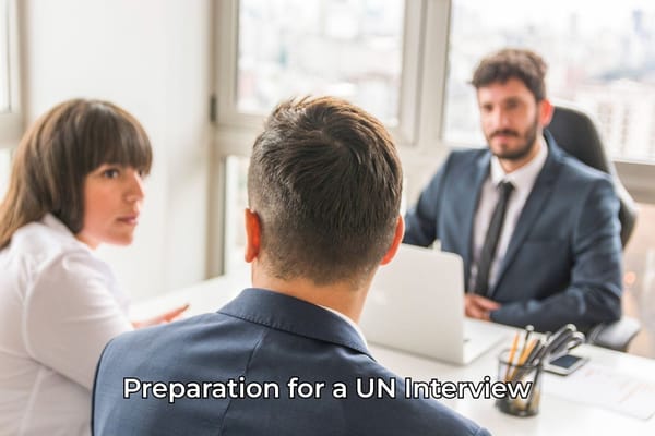 Preparation for a UN Interview