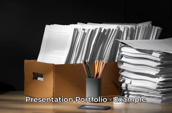 Presentation Portfolio - Example