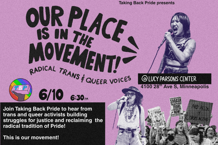 Our Place is in the Movement!