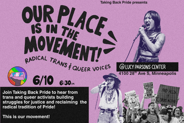 Our Place is in the Movement!