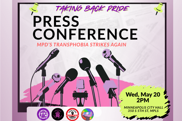 Press Conference Addressing MPD's Transphobia 5/20/26