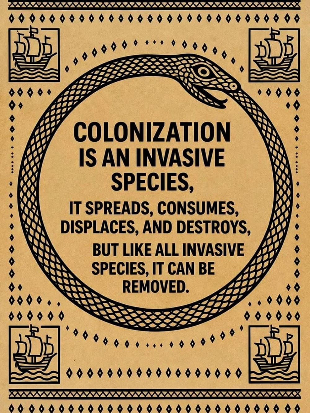 COLONIZATION IS AN INVASIVE SPECIES