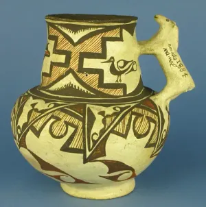 A:Shiwi (Zuni) Clay Pitcher
