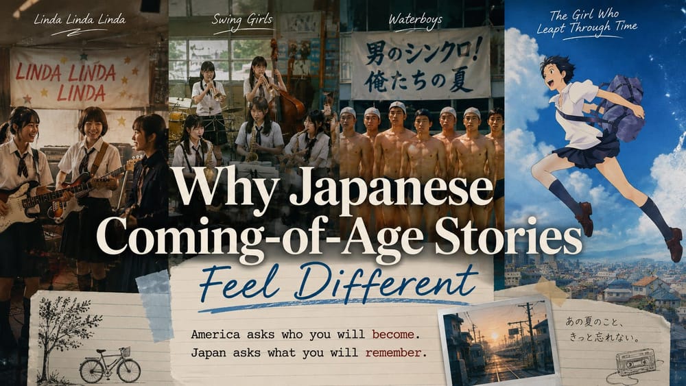 Why Japanese Coming-of-Age Stories Feel Different