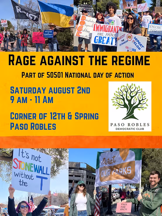 Rage Against the Regime on August 2, 2025