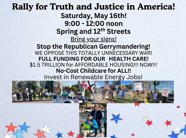 May 16th Rally on Spring Street!