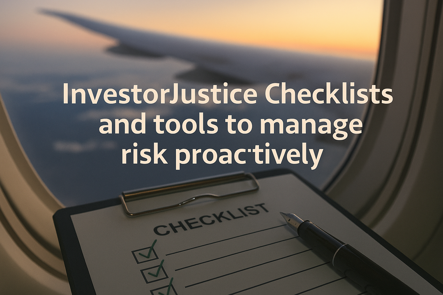 Investor Transparency Checklist