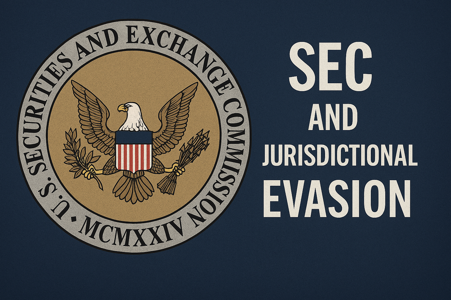 The SEC and Jurisdictional Evasion