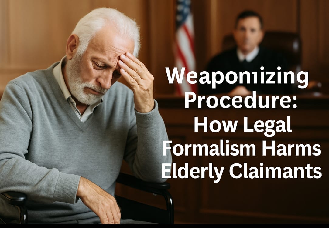 Weaponizing Procedure: How Legal Formalism Harms Elderly Claimants - Case 2025-000001