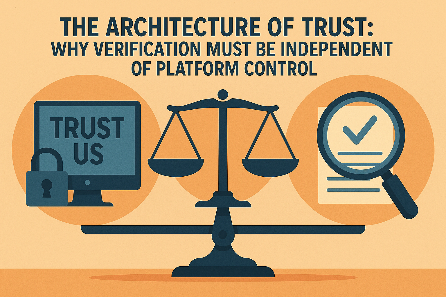 The Architecture of Trust: Why Verification Must Be Independent of Platform Control