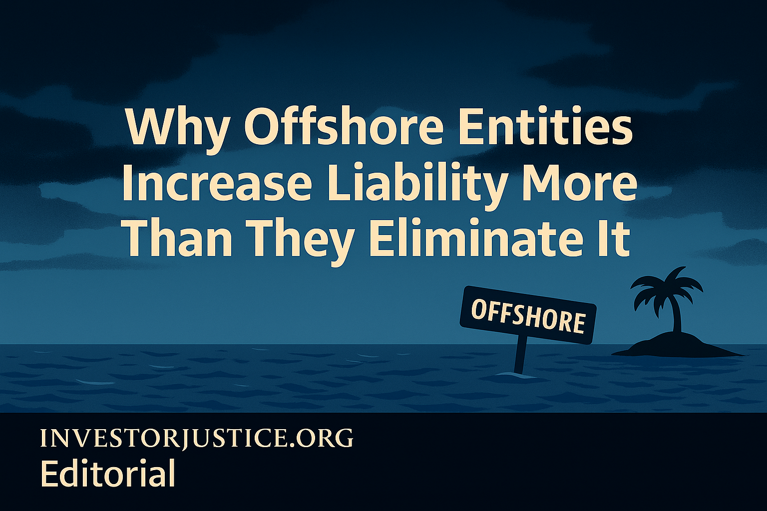Why Offshore Entities Increase Liability More Than They Eliminate It