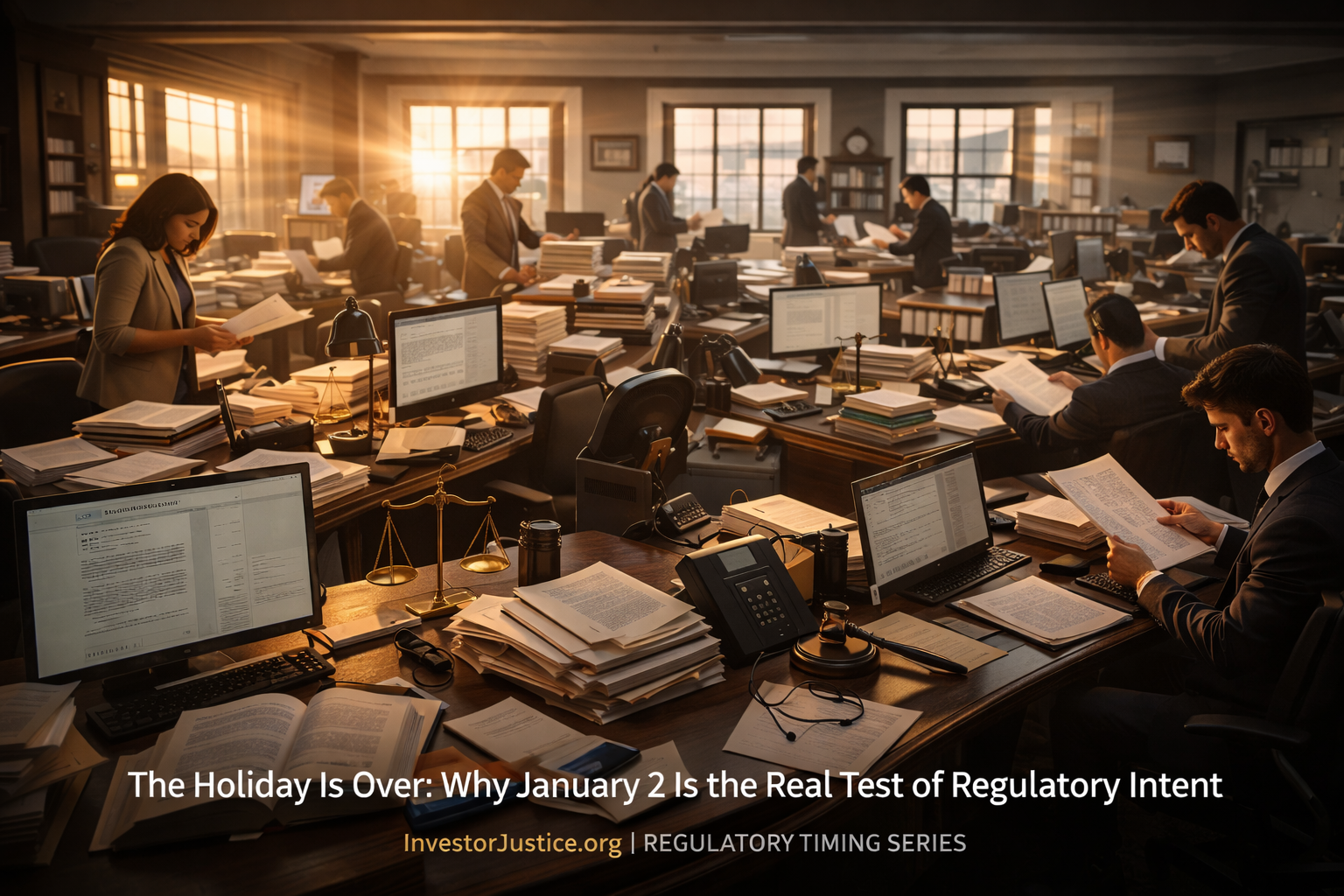 The Holiday Is Over: Why January 2 Is the Real Test of Regulatory Intent