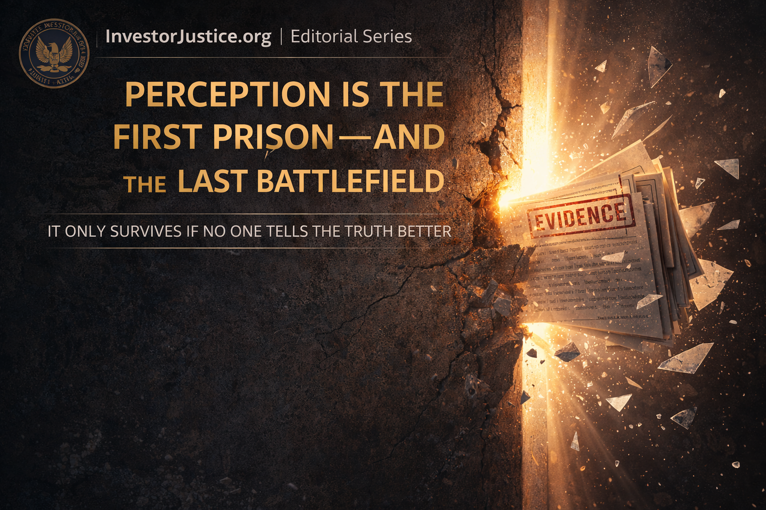 Perception Is the First Prison And the Last Battlefield