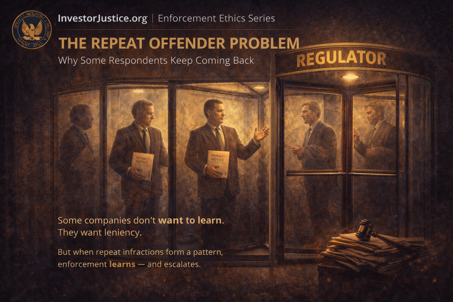 The Repeat Offender Problem: Why Some Respondents Keep Coming Back