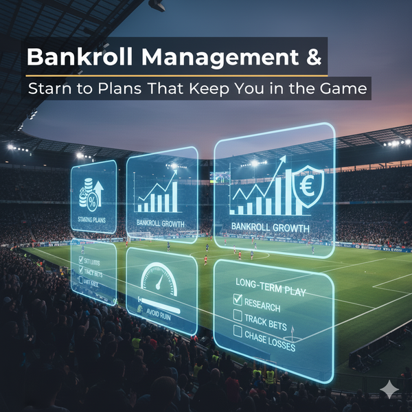 Bankroll Management & Staking Plans That Keep You in the Game