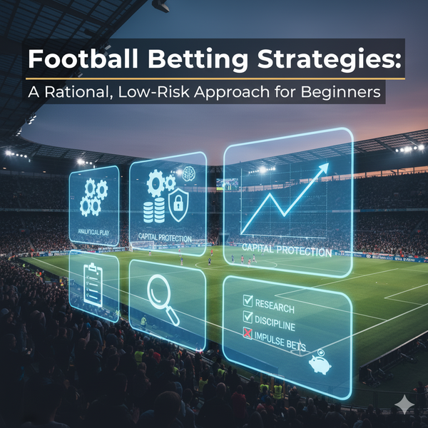 Football Betting Strategies: A Rational, Low‑Risk Approach for Beginners