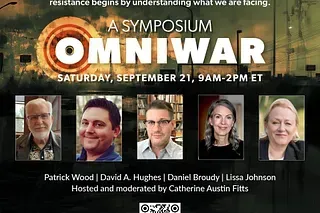 SAVE THE DATE: OMNIWAR SYMPOSIUM, SEPTEMBER 21, 9am-2pm EST