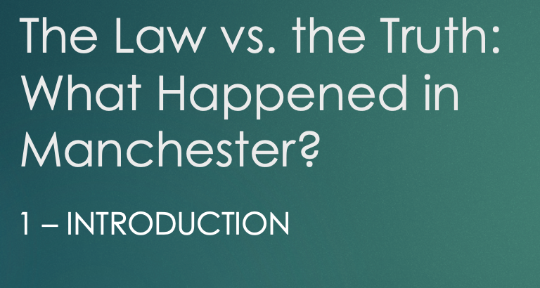 The Law vs. The Truth, Part 1