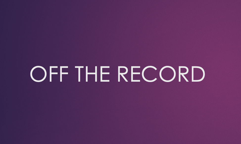 Gold-tier Members: OFF THE RECORD Call