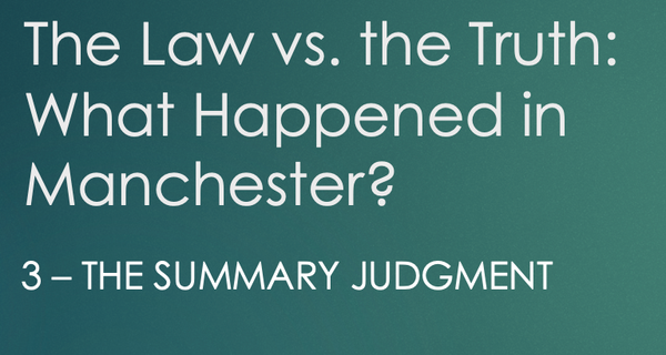 The Law vs. The Truth, Part 3