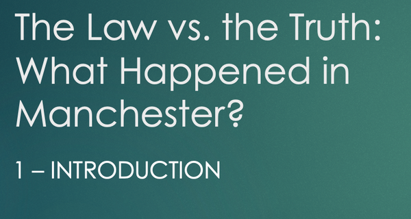 The Law vs. The Truth, Part 1