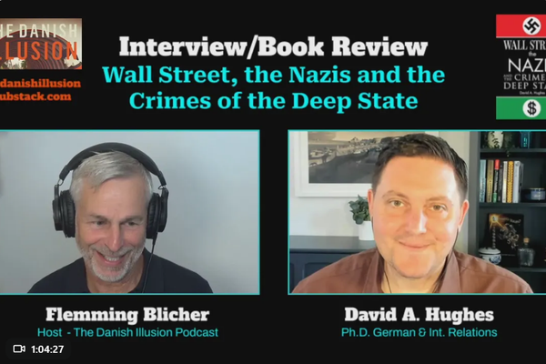 Interview with Flemming Blicher, June 18, 2026 - Wall Street, the Nazis, and the Crimes of the Deep State, Part 1