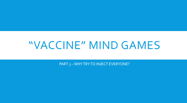 Why Try to Inject Everyone?