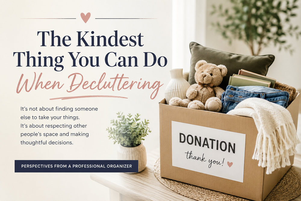 The Kindest Thing You Can Do When Decluttering