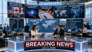 📰 WBN Breaking News – July 2, 2026: Trade Uncertainty, AI Stock Pressure, and Jobs Data Test Business Confidence