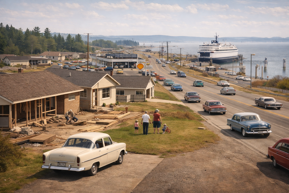 The 1960s: Ferry Expansion, Suburban Growth, and the Shaping of Modern South Delta