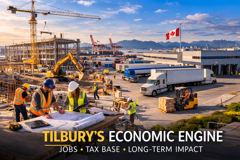 Tilbury’s Economic Engine: Jobs, Tax Base & Long-Term Impact