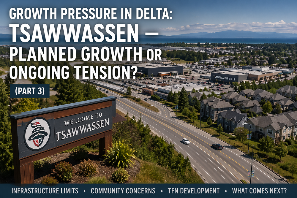 Growth Pressure in Delta: Tsawwassen — Planned Growth or Emerging Strain?