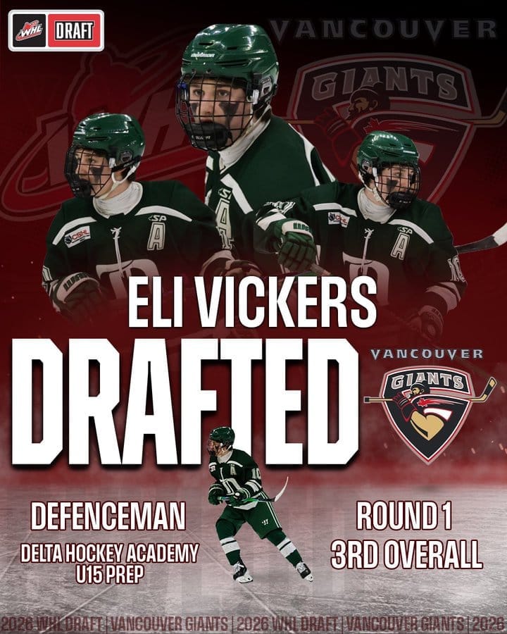 Giants Add Key Pieces in 2026 WHL Draft