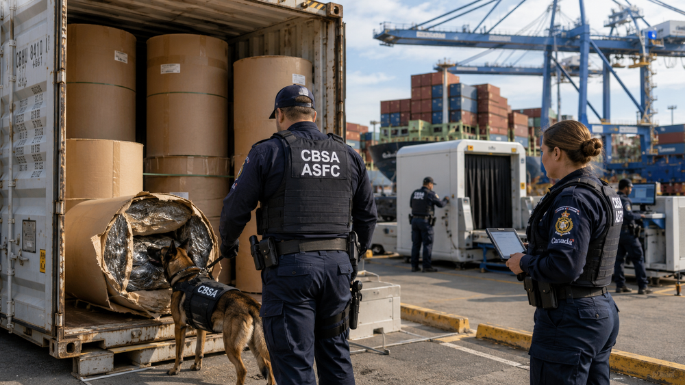 Historic 520 kg Opium Bust at Delta Port Shows Border Security Working ..But Vigilance Must Continue
