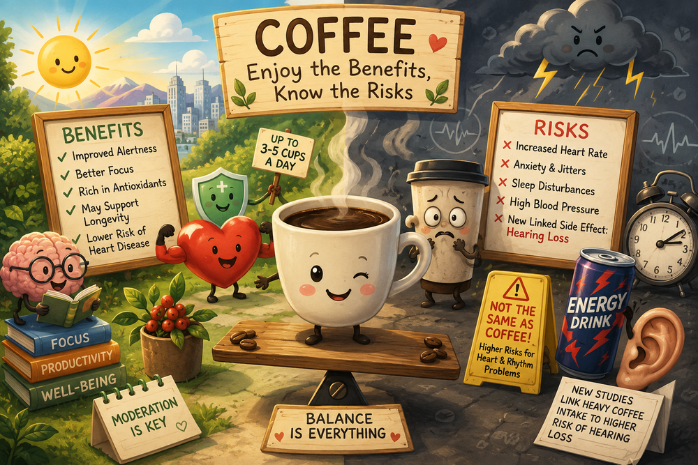 Coffee: Good for Your Heart, But Not Without Risks