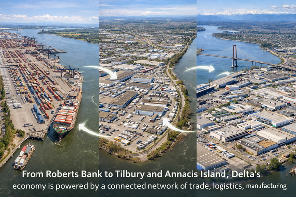 The Industrial Network Powering Delta: Port, Tilbury, and Annacis Explained