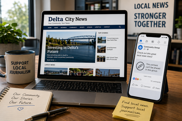 Why You May No Longer See Delta City News Links On Facebook