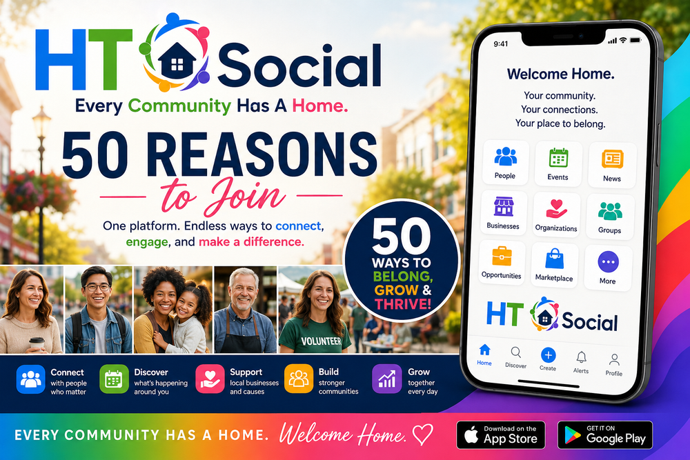50 Reasons To Join HomeTown.Social