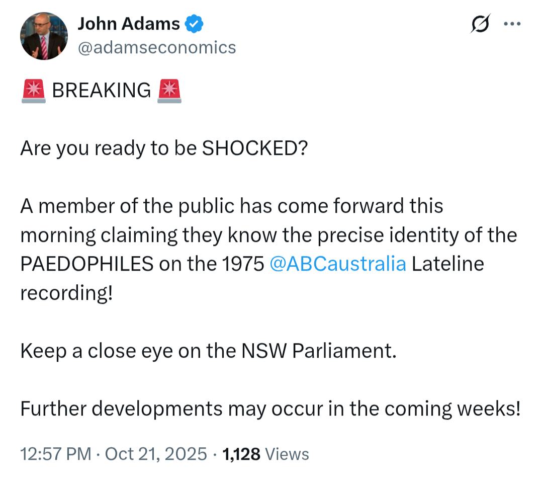 The Recording the ABC tried to stop from being published