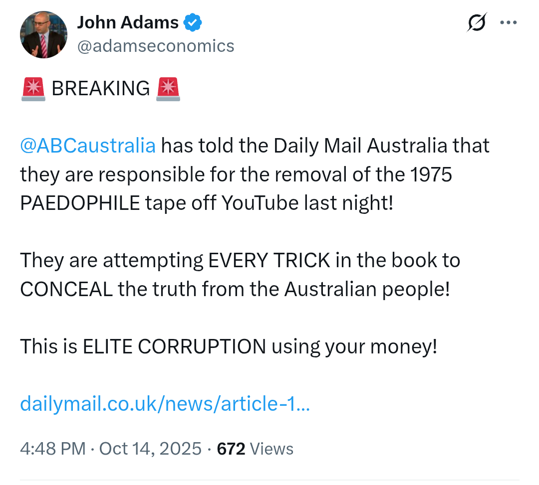 The Recording the ABC tried to stop from being published