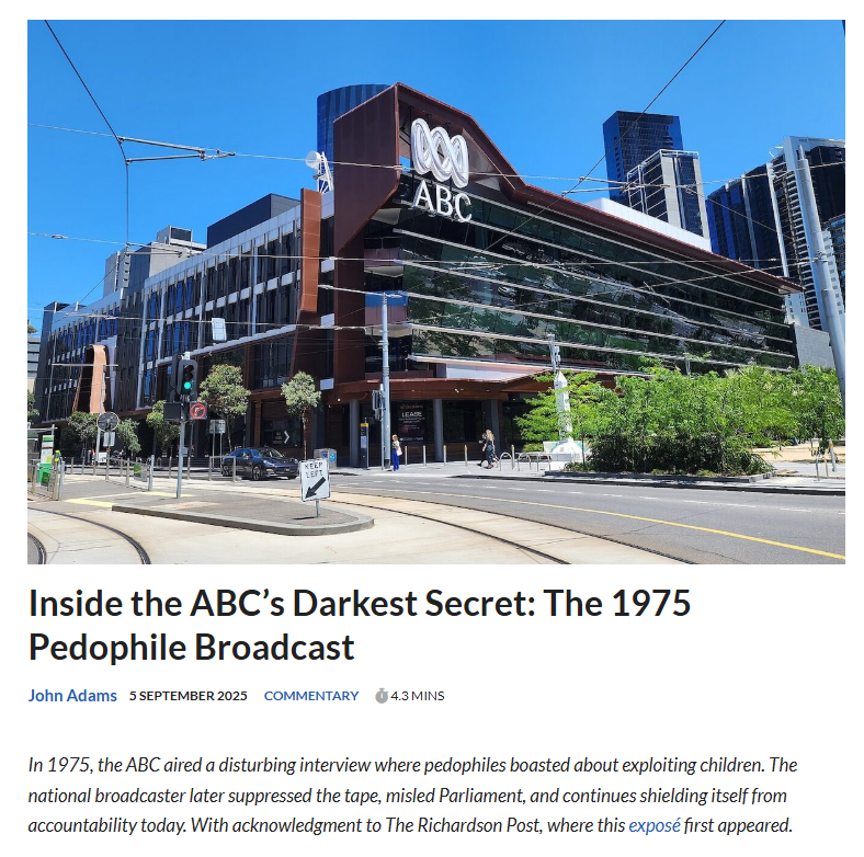 The Recording the ABC tried to stop from being published
