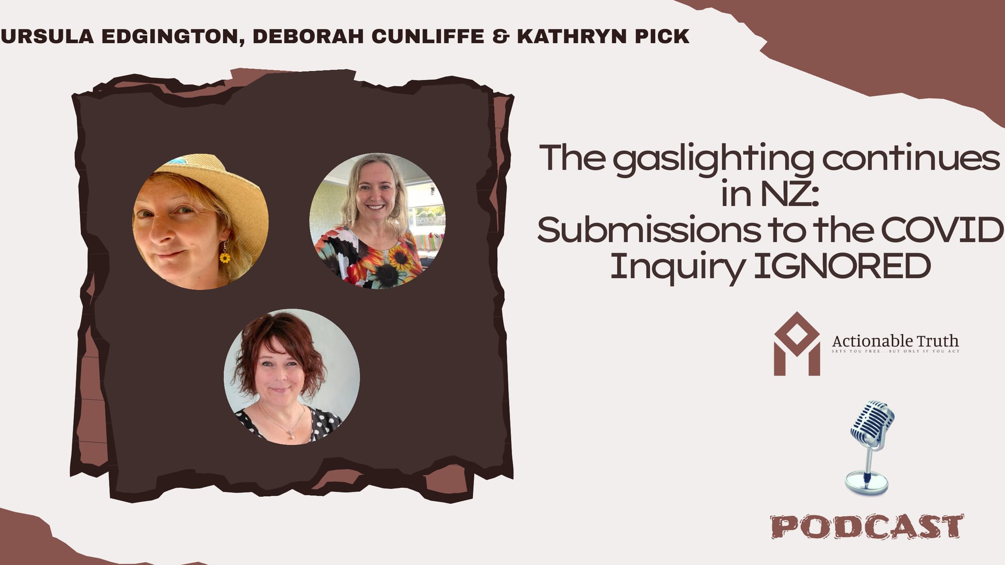 Gaslighting continues in NZ: Submissions to the COVID Inquiry IGNORED