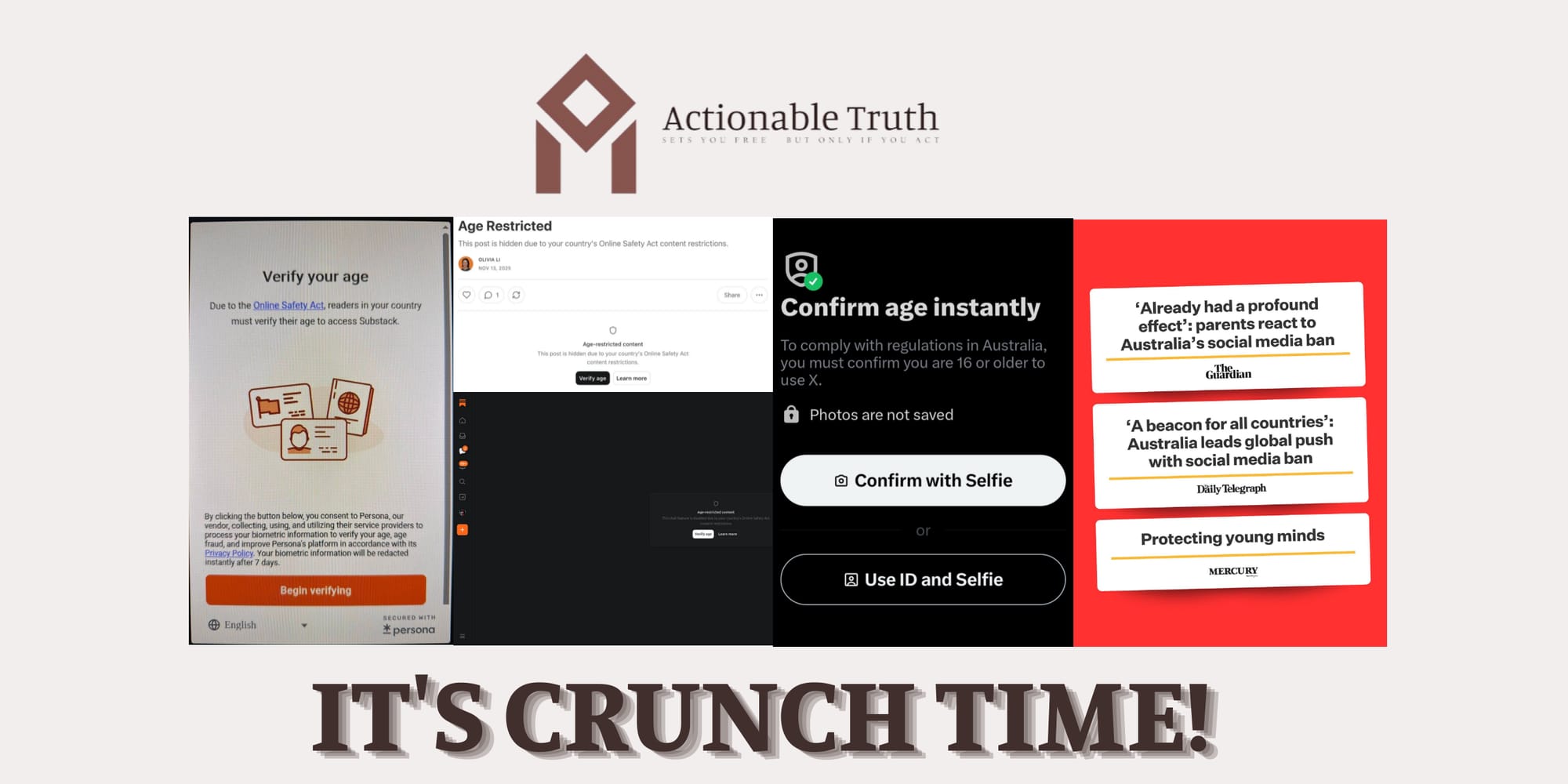 It's CRUNCH TIME IN Australia &amp; the UK. Rolling out EVERYWHERE very soon!