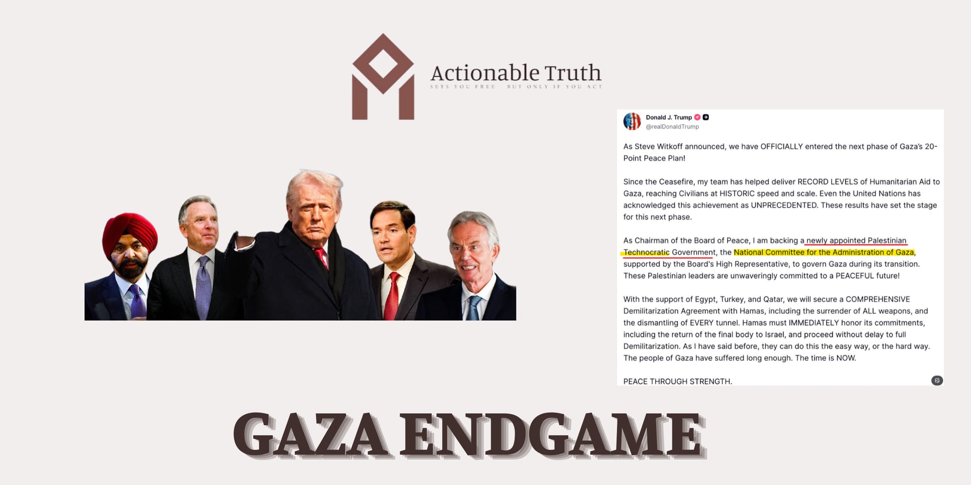 The Gaza Endgame