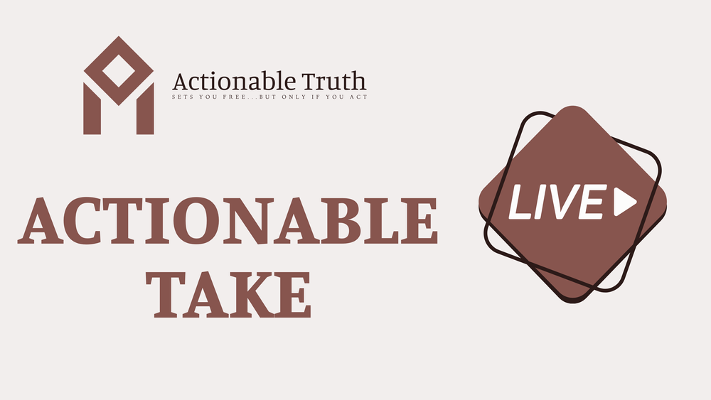 Actionable Take Livestreams