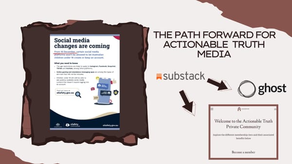 The next stage for Actionable Truth Media begins