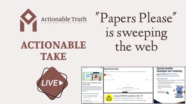 Actionable Take - Episode 3